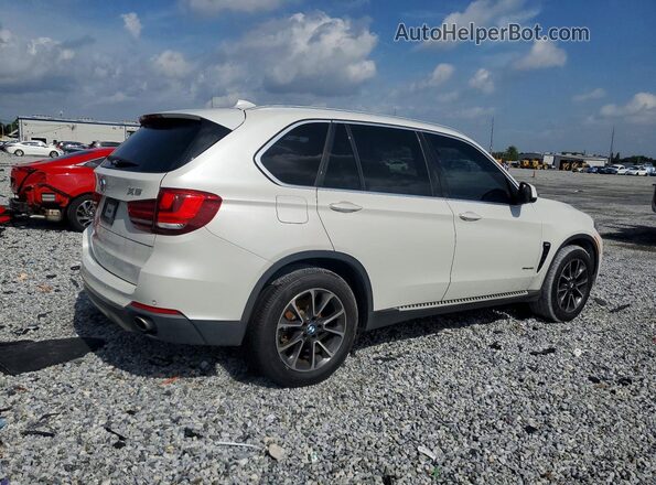 5UXKR2C3XH0X05351 2017 BMW X5 White Front right