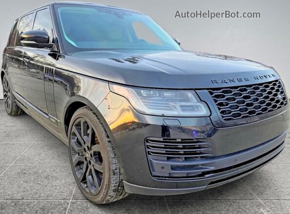 SALGS5SE0LA579304 2020 LAND ROVER RANGE ROVER Black Tył lewy