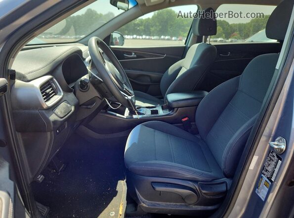 5XYPG4A53LG612686 2020 KIA SORENTO Gray Widok deski rozdzielczej