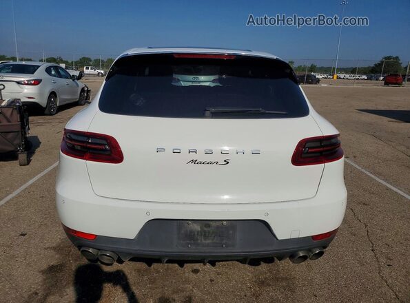 WP1AB2A53GLB52544 2016 PORSCHE MACAN White Front interior view