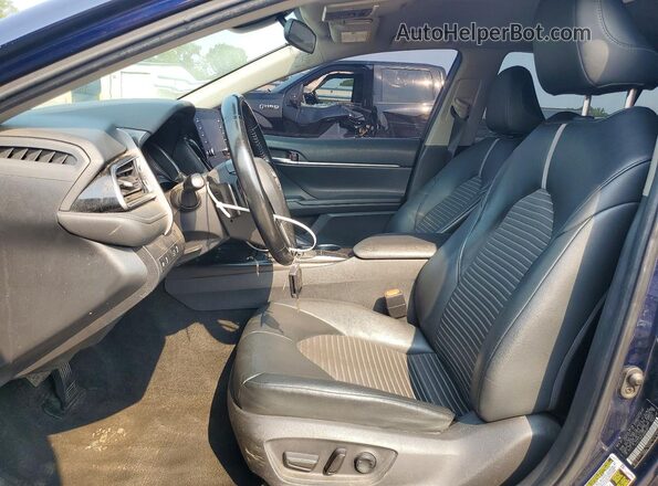 4T1G11AK4NU665867 2022 TOYOTA CAMRY Blue Առջևի վահանակի տեսք