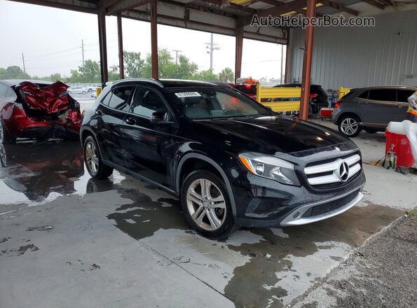 WDCTG4EB2HJ313271 2017 MERCEDES-BENZ GLA Black Front view