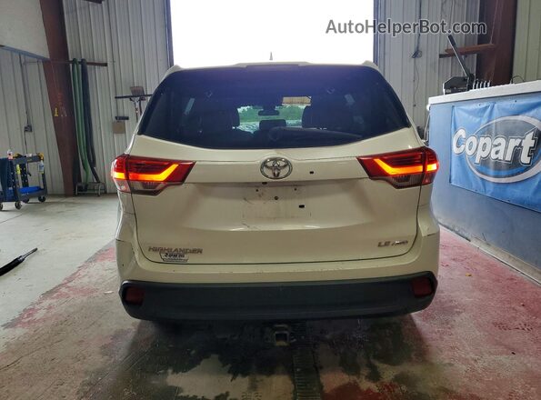 5TDBZRFH2KS996496 2019 TOYOTA HIGHLANDER White Rear view