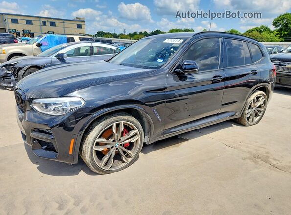 5UXTY9C01M9F21561 2021 BMW X3 Black Tył lewy