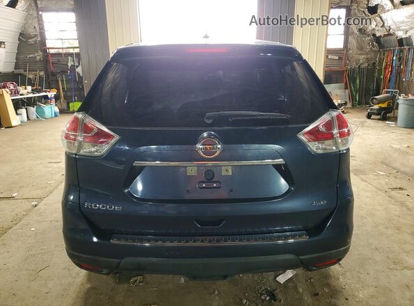 KNMAT2MV5GP623578 2016 NISSAN ROGUE Blue Vista interior delantera