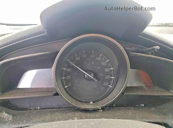 JM1DKDC70L1470023 2020 MAZDA CX-3 Серебряный Вид задних сидений