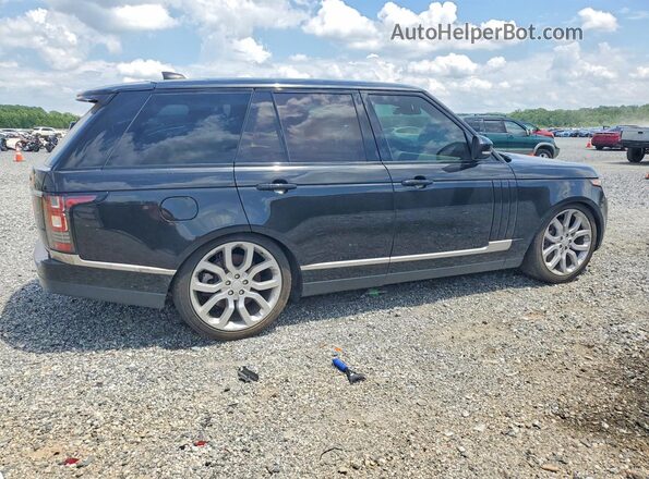 SALGS2FE2HA322757 2017 LAND ROVER RANGE ROVER Black წინა მარჯვენა