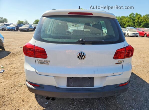 WVGBV7AXXHW510908 2017 VOLKSWAGEN TIGUAN Белый Вид салона спереди