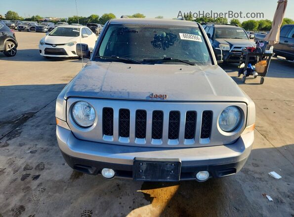 1C4NJPBBXGD690546 2016 JEEP PATRIOT Silver უკანა ხედი