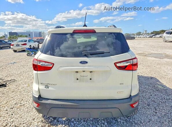 MAJ3S2GE0LC339810 2020 FORD ECOSPORT White Вид салону спереду