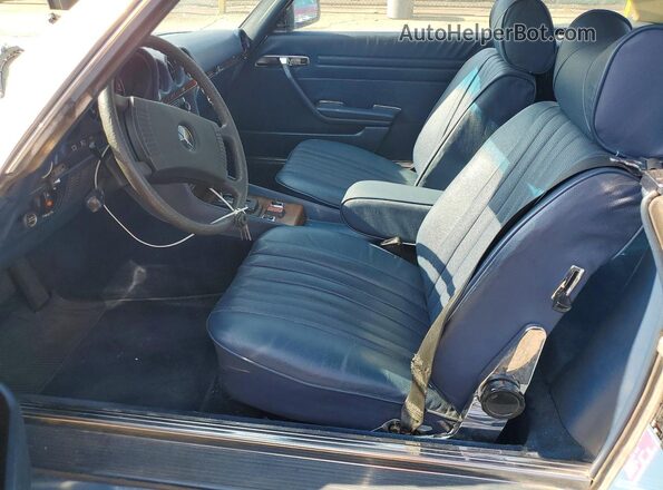 10704412057185 1979 MERCEDES-BENZ 450 Синий Вид панели приборов