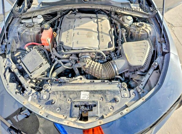 1G1FH1R71J0146409 2018 CHEVROLET CAMARO Black Engine compartment view