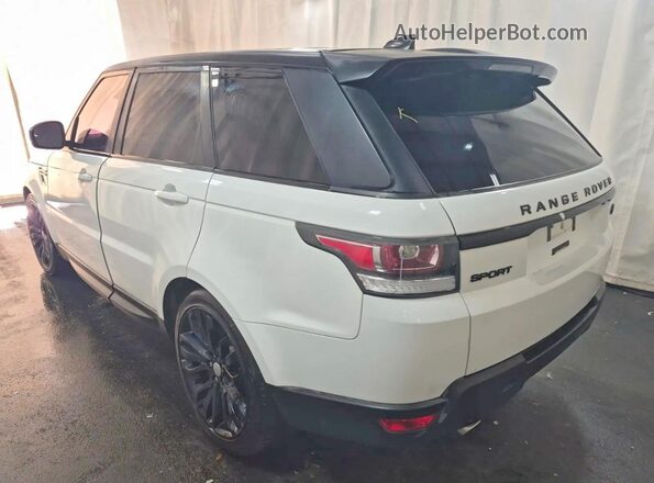 SALWR2FK0HA162357 2017 LAND ROVER RANGE ROVER White Tył prawy
