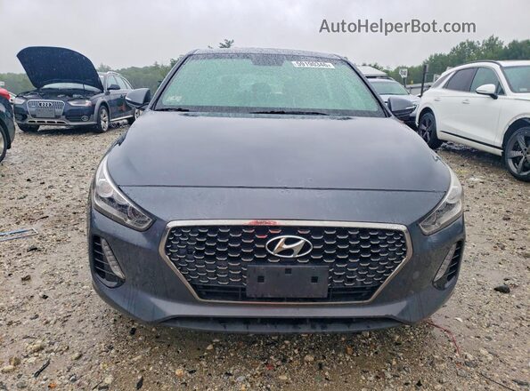 KMHH55LC7JU024129 2018 HYUNDAI ELANTRA Charcoal უკანა ხედი