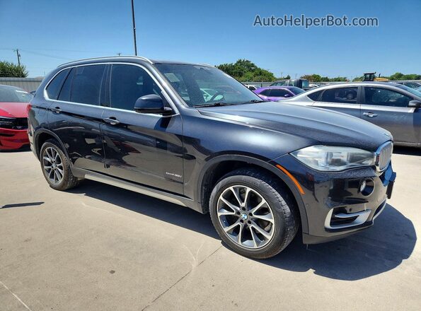 5UXKR2C51J0Z22102 2018 BMW X5 Black წინა ხედი
