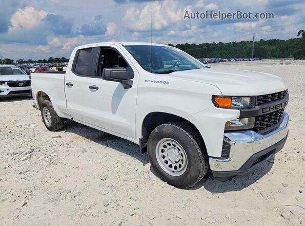 1GCRWAEH2LZ300682 2020 CHEVROLET SILVERADO White წინა ხედი
