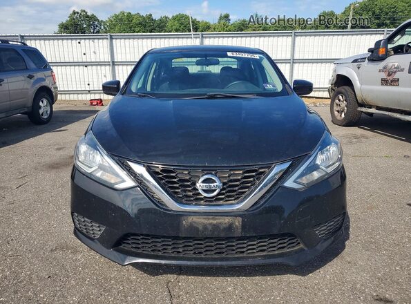 3N1AB7APXHY346984 2017 NISSAN SENTRA Black Vista trasera