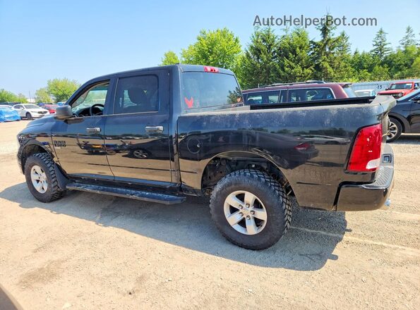 1C6RR7KT1KS545393 2019 RAM 1500 Black Tył prawy