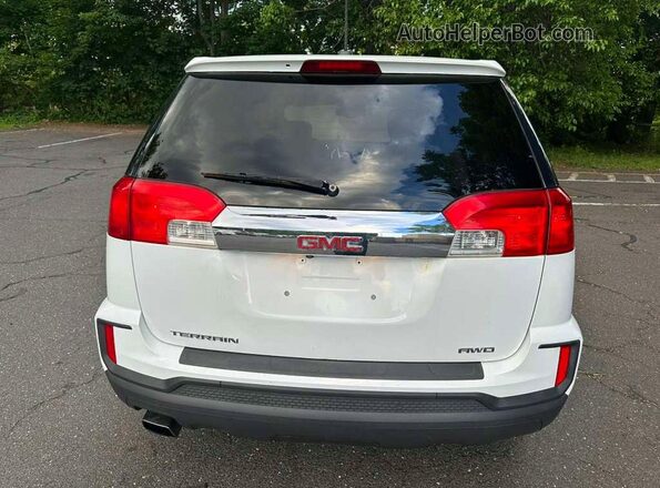 2GKFLSEK8H6121583 2017 GMC TERRAIN White Widok wnętrza z przodu