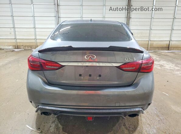JN1EV7AP0JM361303 2018 INFINITI Q50 Silver Vista interior delantera