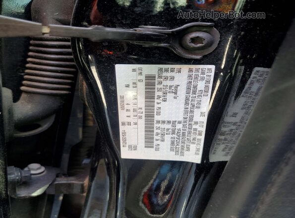1FADP3F2XHL223833 2017 FORD FOCUS Black VIN sticker view