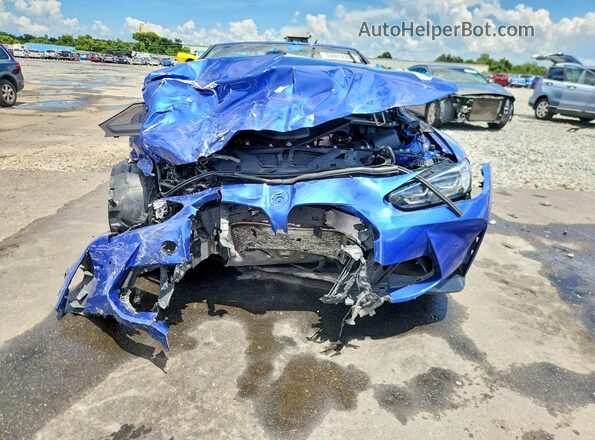 WBS33BA03RCN05324 2024 BMW M4 Синий Вид сзади