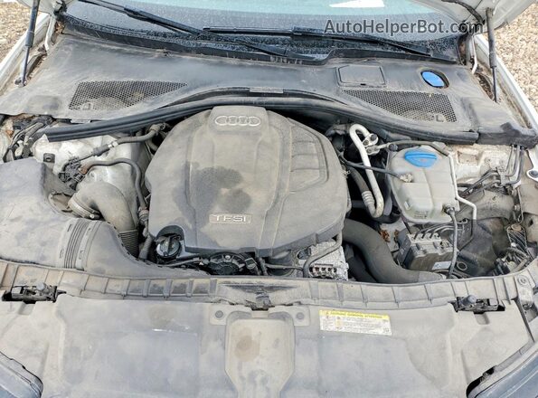 WAUC8AFC8HN098008 2017 AUDI A6 White ძრავის განყოფილების ხედი