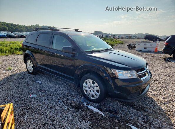 3C4PDCABXHT516174 2017 DODGE JOURNEY Black Front view