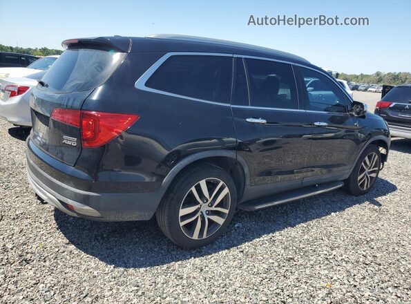 5FNYF6H92GB032337 2016 HONDA PILOT Black Delantero derecho