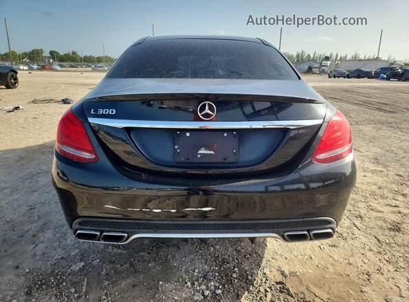 WDDWF4JB0JR407092 2018 MERCEDES-BENZ C Black Widok wnętrza z przodu