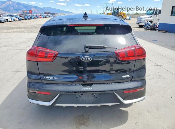 KNDCB3LC9J5129860 2018 KIA NIRO Black Вид салону спереду