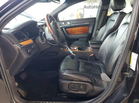1LNHL9DK8GG602846 2016 LINCOLN MKS Black Widok deski rozdzielczej