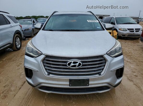 KM8SM4HFXHU173070 2017 HYUNDAI SANTA FE Silver Вид ззаду