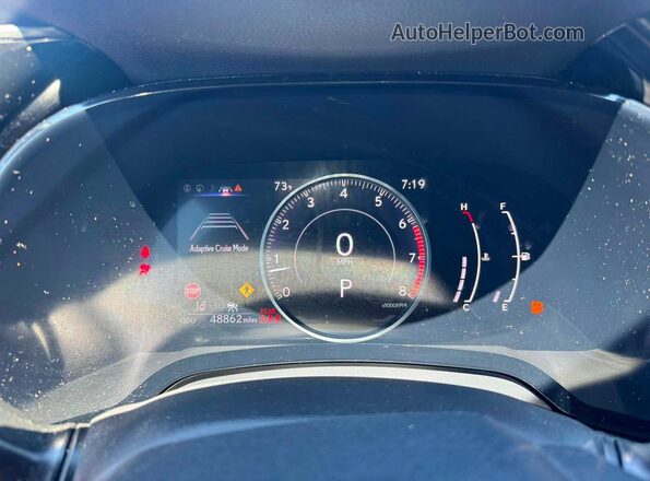 2T2BAMCA2PC026452 2023 LEXUS RX Black Widok zestawu wskaźników