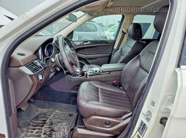 4JGDA5HB2GA812398 2016 MERCEDES-BENZ GLE-CLASS White Dashboard view