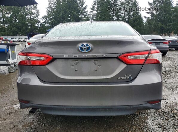 4T1E31AK6LU537953 2020 TOYOTA CAMRY SOLARA Gray Front interior view