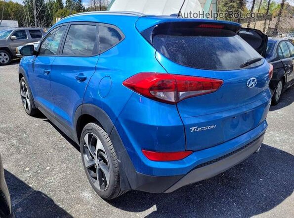 KM8J3CA2XGU213534 2016 HYUNDAI TUCSON Blue Առջևի աջ