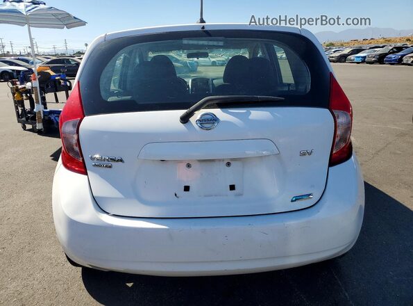 3N1CE2CP1GL377732 2016 NISSAN VERSA White Вид салону спереду