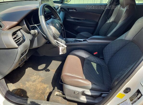 NMTKHMBX6KR087503 2019 TOYOTA C-HR White წინა პანელის ხედი