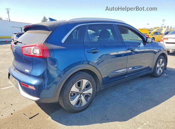 KNDCC3LC8J5161762 2018 KIA NIRO Синий Передняя правая четверть