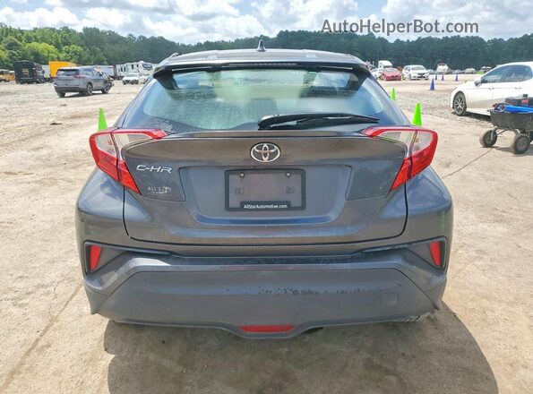 NMTKHMBX7JR016888 2018 TOYOTA C-HR Gray Вид салону спереду