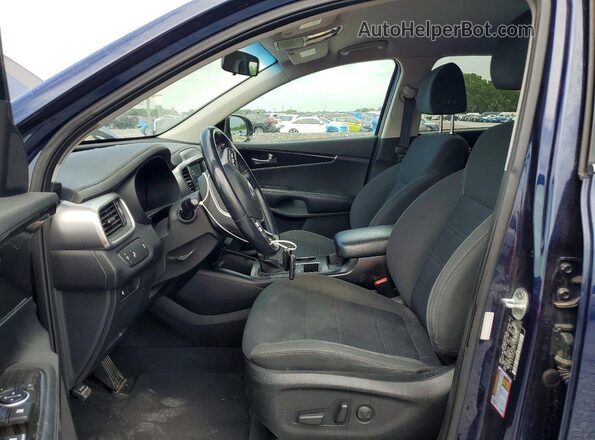 5XYPG4A57LG697435 2020 KIA SORENTO Синий Вид панели приборов