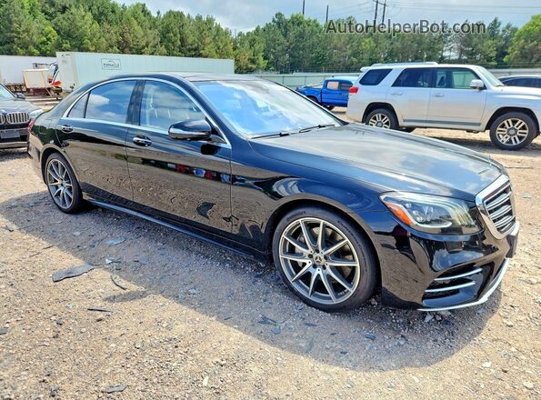 WDDUG8GB2JA402610 2018 MERCEDES-BENZ S Black Widok z przodu
