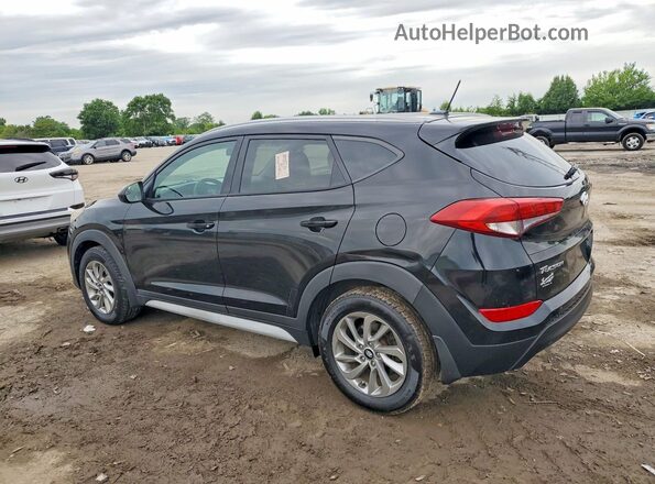 KM8J33A41HU596721 2017 HYUNDAI TUCSON Черный Задняя правая четверть