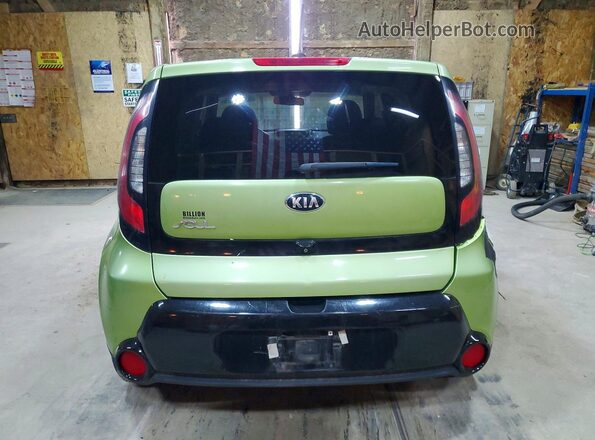 KNDJP3A56G7852172 2016 KIA SOUL Green Vista interior delantera