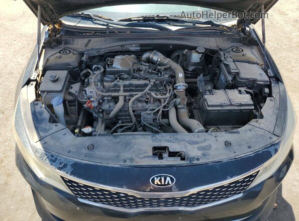 5XXGV4L20GG111015 2016 KIA OPTIMA Gray Engine compartment view