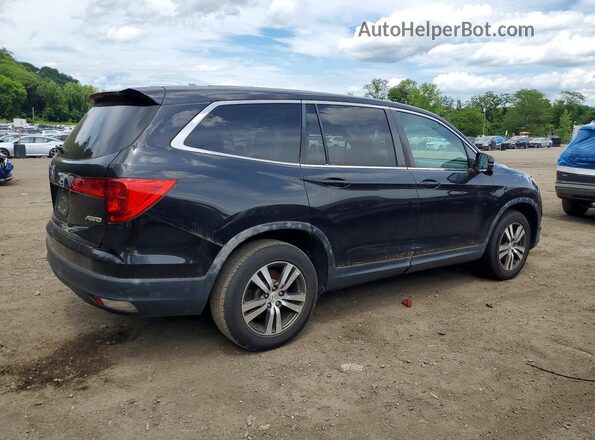 5FNYF6H7XGB044783 2016 HONDA PILOT Черный Передняя правая четверть
