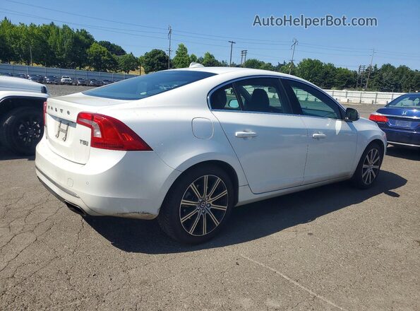 LYV402FK3GB109264 2016 VOLVO S60 Белый Передняя правая четверть