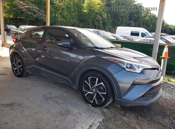NMTKHMBX9JR042361 2018 TOYOTA C-HR Black Դիմացի տեսք
