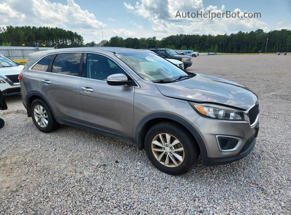 5XYPG4A32HG209126 2017 KIA SORENTO Silver Front right